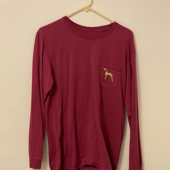 Brewer's Lantern, 100% Cotton, Size M, Made in the USA, Red Men's T-shirt - Picture 1 of 5